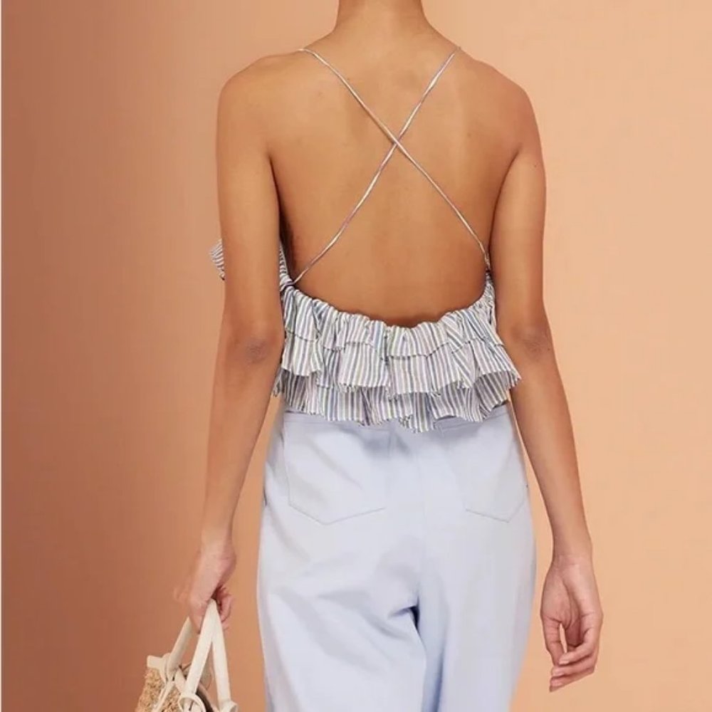 Magali Pascal Isla Tiered Ruffle Tank - Picture 2 of 2